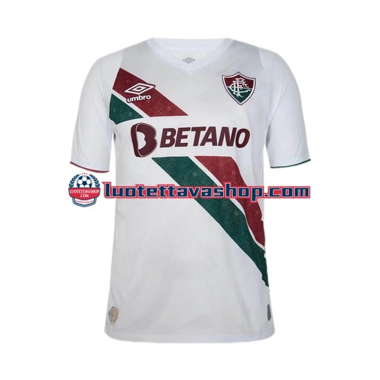 Miehet Fluminense 2024-2025 Lyhythihainen Fanipaita ,Vieras